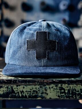 imogene + willie “Love Fades” recycled denim hat OS